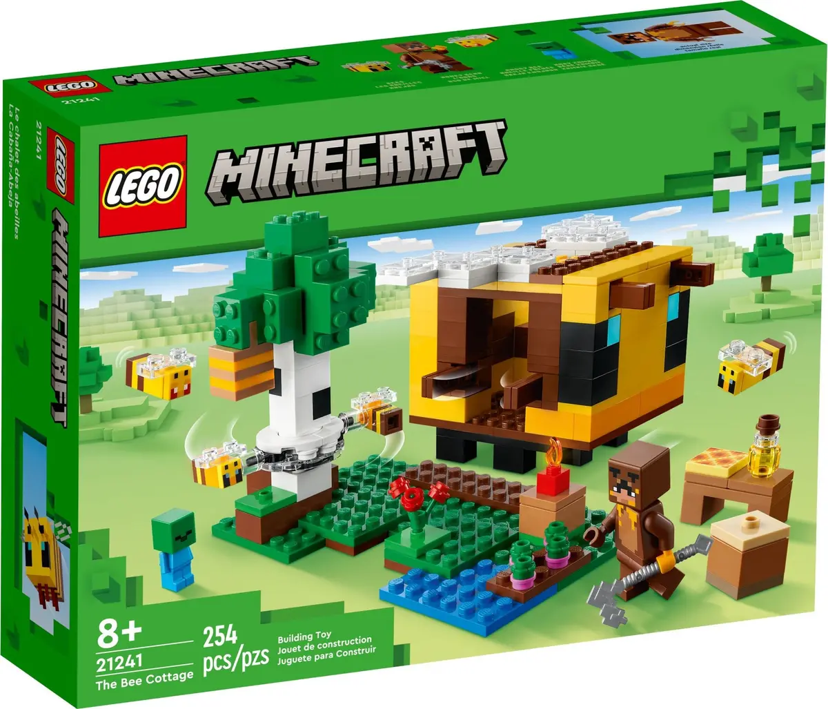 LEGO Minecraft 21241 The Bee Cottage set, image 2