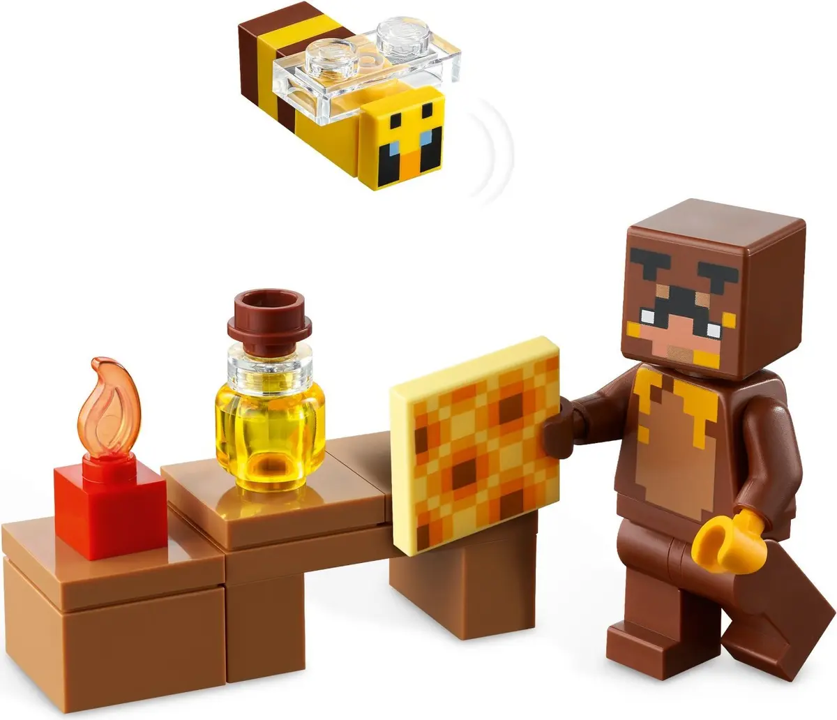 LEGO Minecraft 21241 The Bee Cottage set, image 6