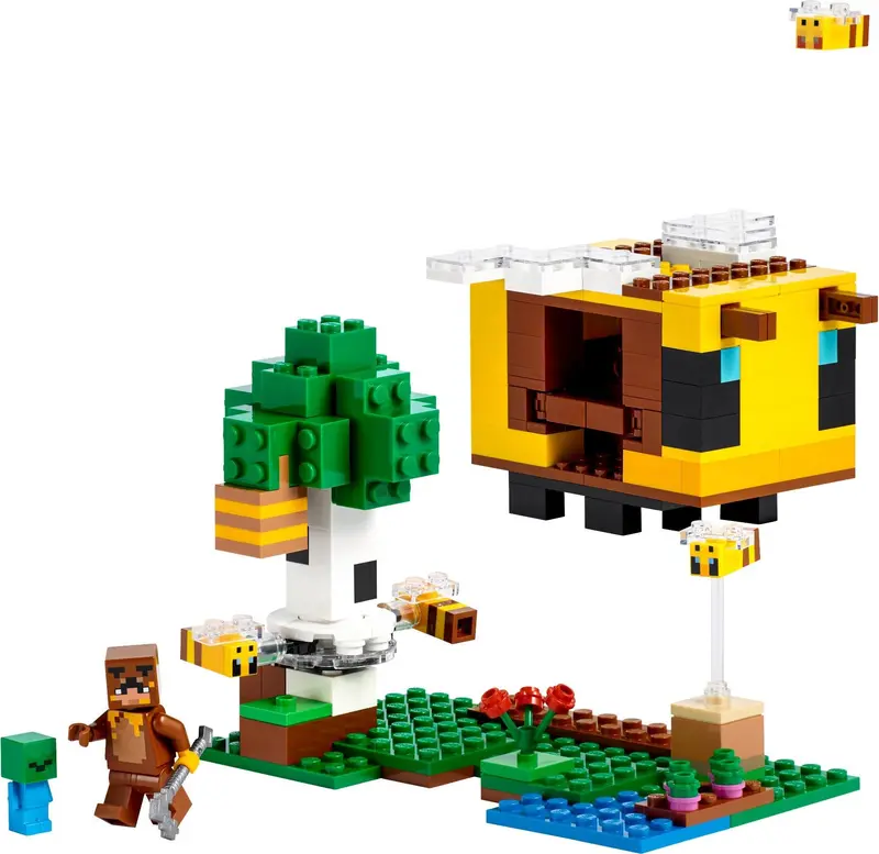 LEGO Minecraft 21241 The Bee Cottage set