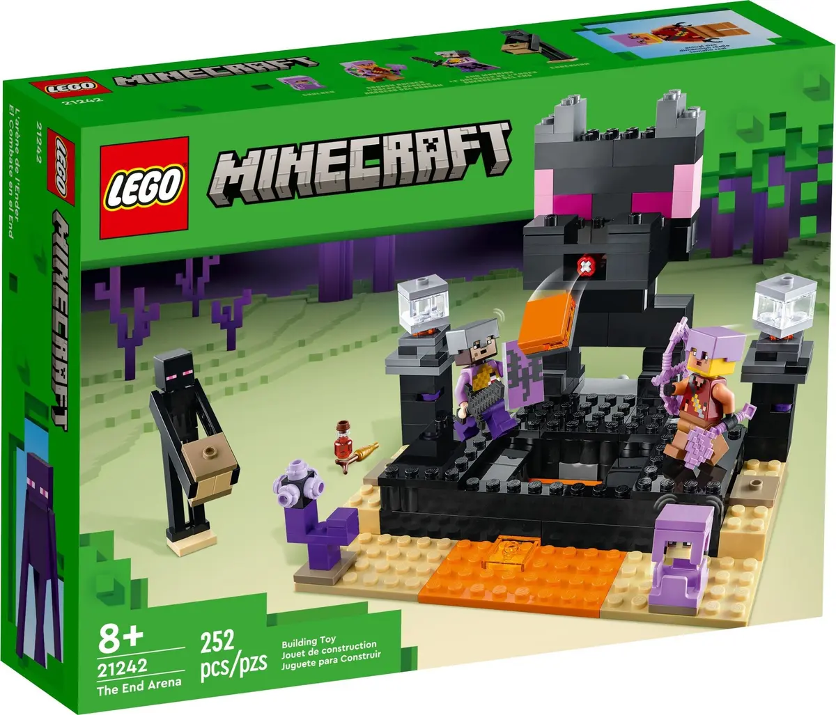 LEGO Minecraft 21242 The End Arena set, image 2