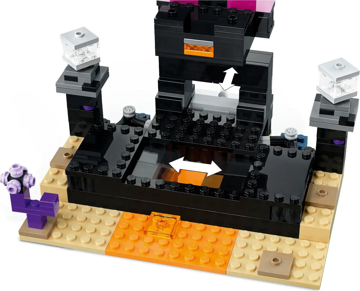 LEGO Minecraft 21242 The End Arena set, image 4