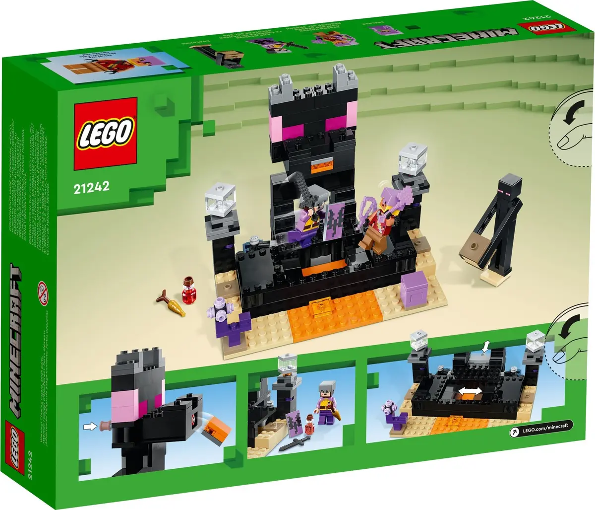 LEGO Minecraft 21242 The End Arena set, image 7