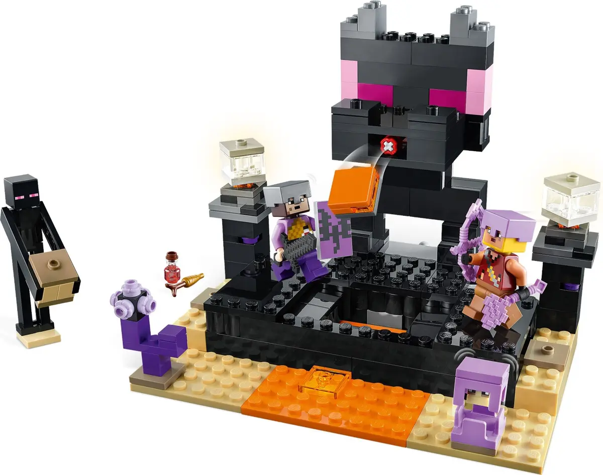 LEGO Minecraft 21242 The End Arena set, image 3