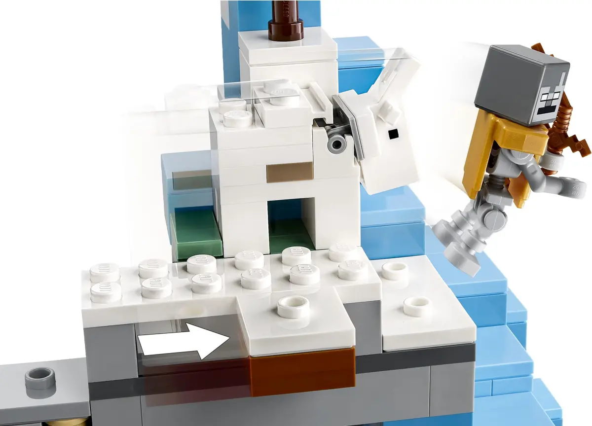 LEGO Minecraft 21243 The Frozen Peaks set, image 5