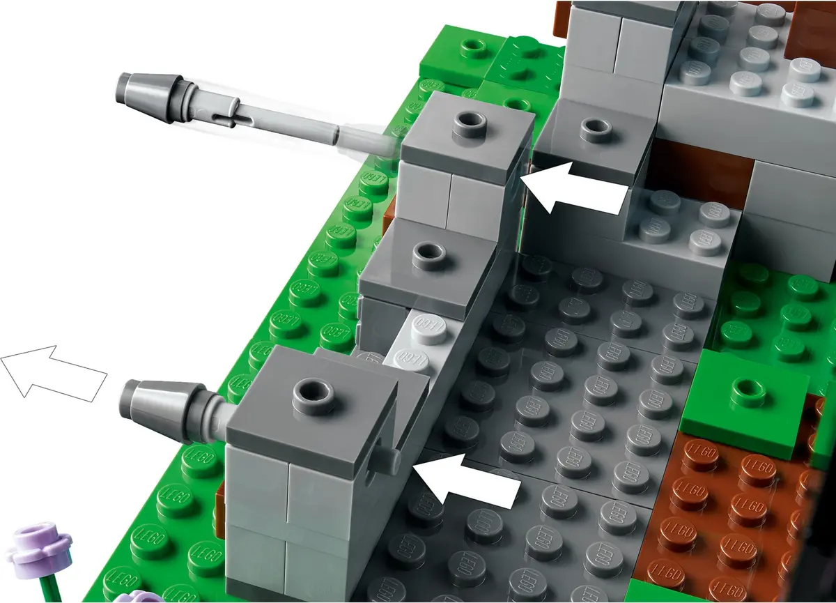 LEGO Minecraft 21244 The Sword Outpost set, image 6