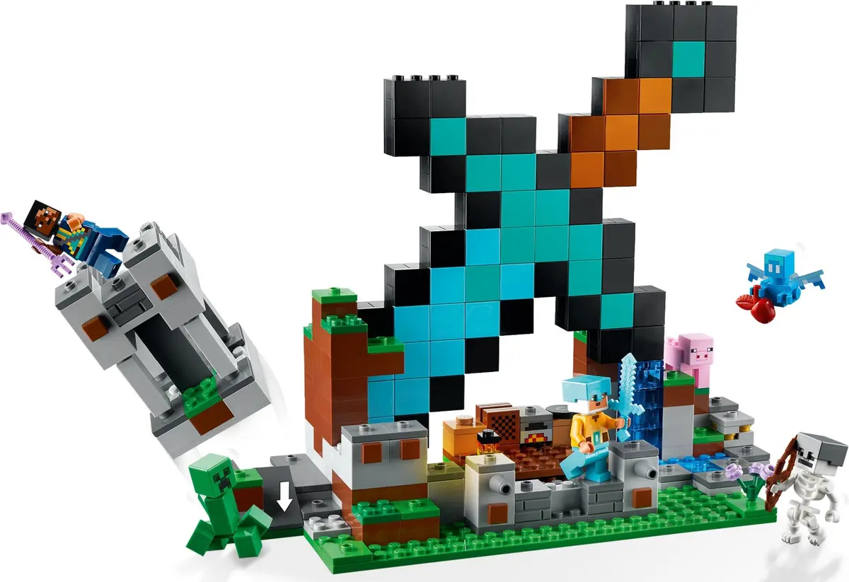 LEGO Minecraft 21244 The Sword Outpost set, image 3
