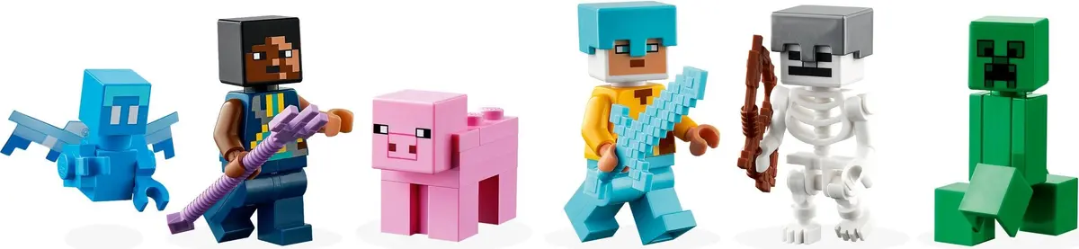 LEGO Minecraft 21244 The Sword Outpost set, image 7