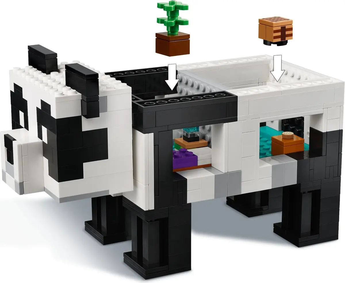 LEGO Minecraft 21245 The Panda Haven set, image 5