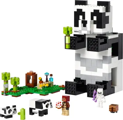 LEGO Minecraft 21245 The Panda Haven set