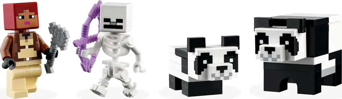 LEGO Minecraft 21245 The Panda Haven set, image 6