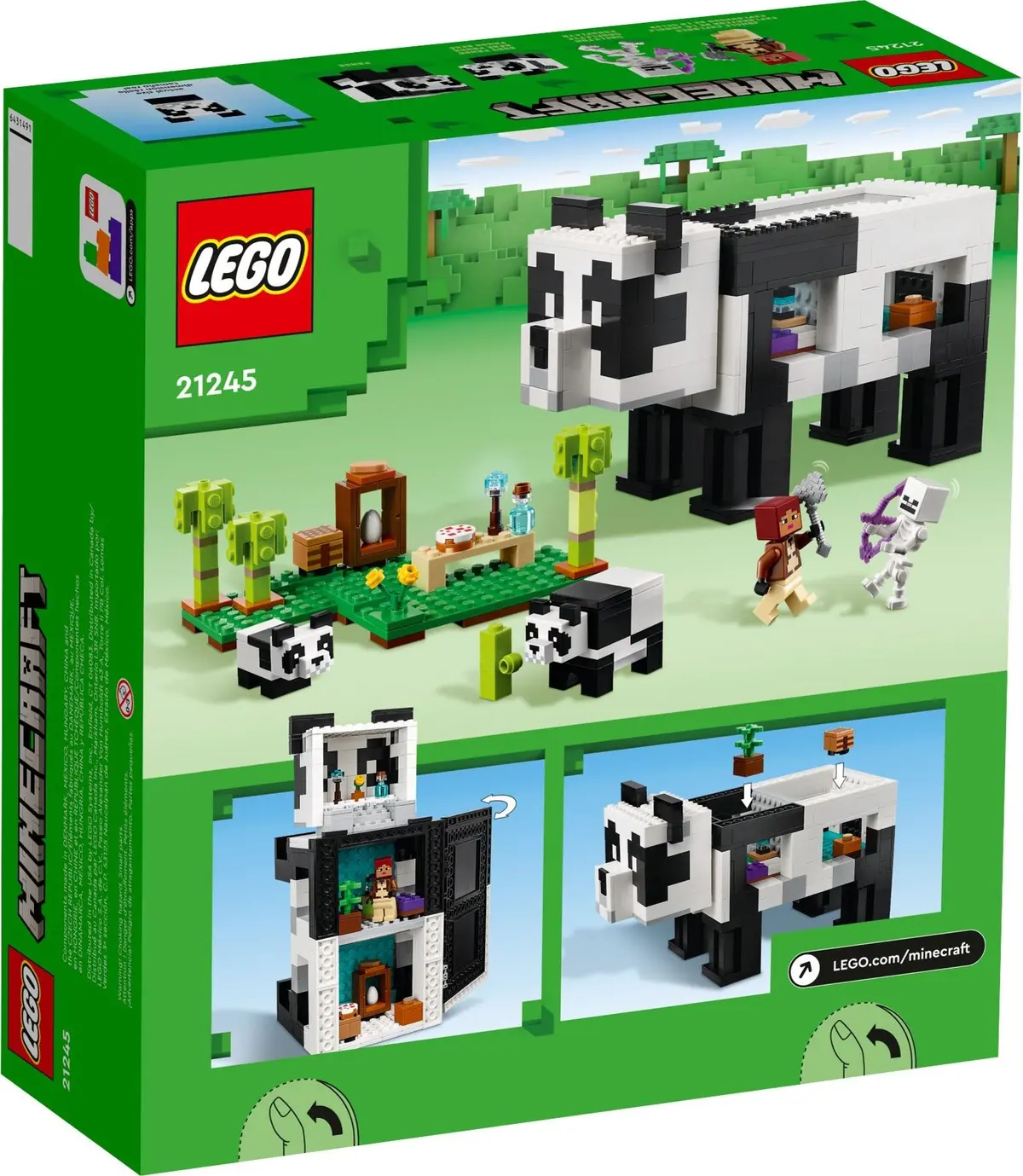 LEGO Minecraft 21245 The Panda Haven set, image 7