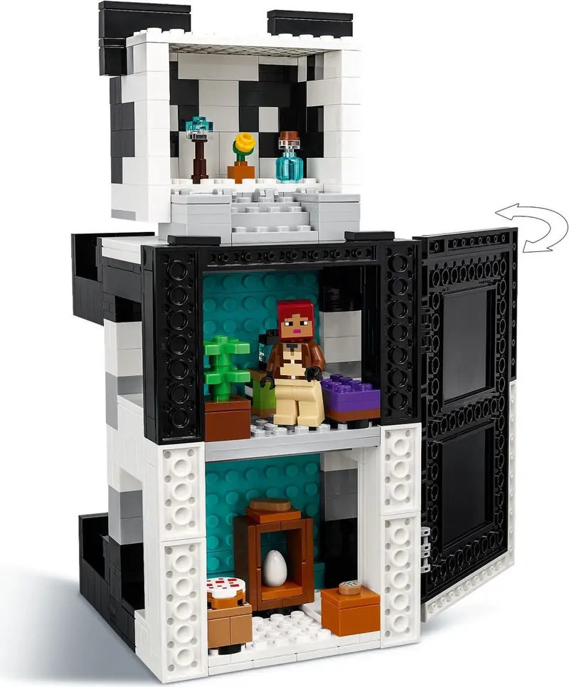 LEGO Minecraft 21245 The Panda Haven set, image 4