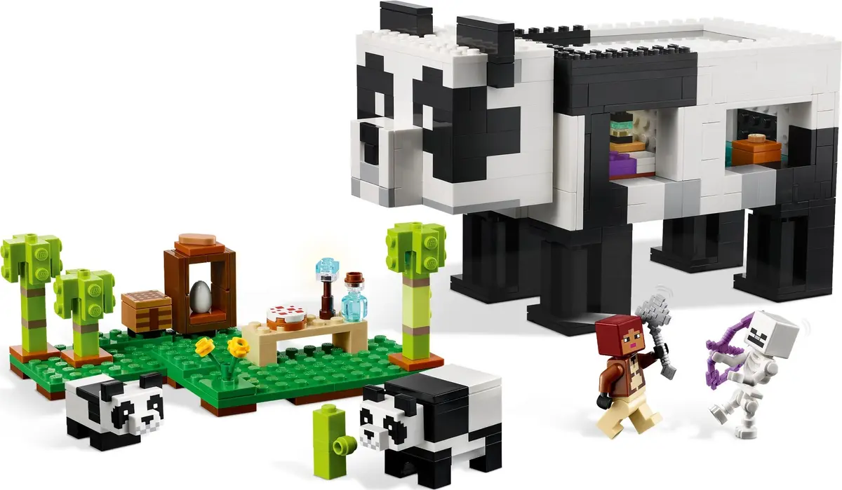 LEGO Minecraft 21245 The Panda Haven set, image 3