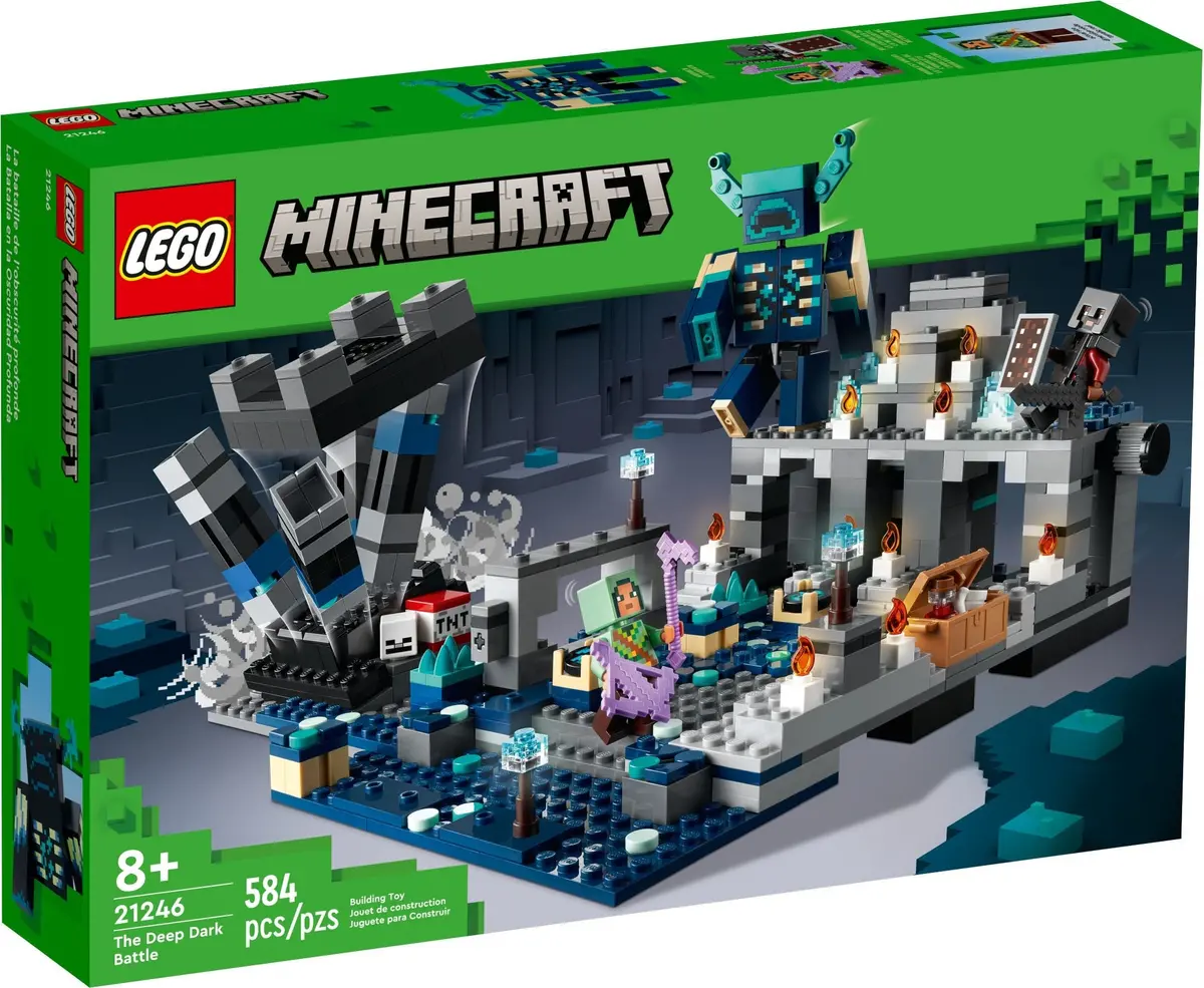 LEGO Minecraft 21246 The Deep Dark Battle set, image 2