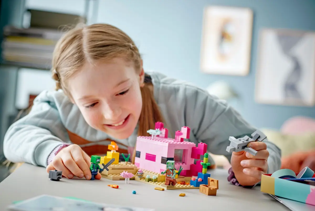LEGO Minecraft 21247 The Axolotl House set, image 9