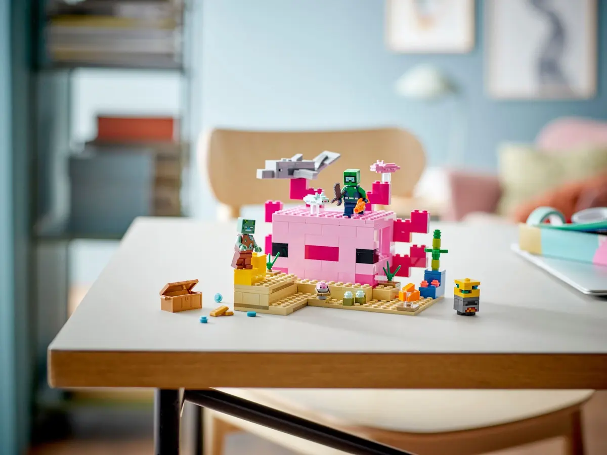 LEGO Minecraft 21247 The Axolotl House set, image 8