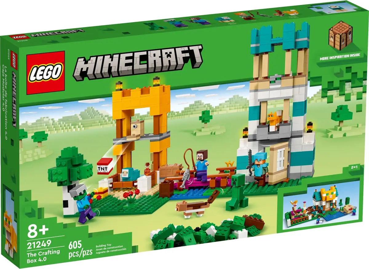 LEGO Minecraft 21249 The Crafting Box 4.0 set, image 2