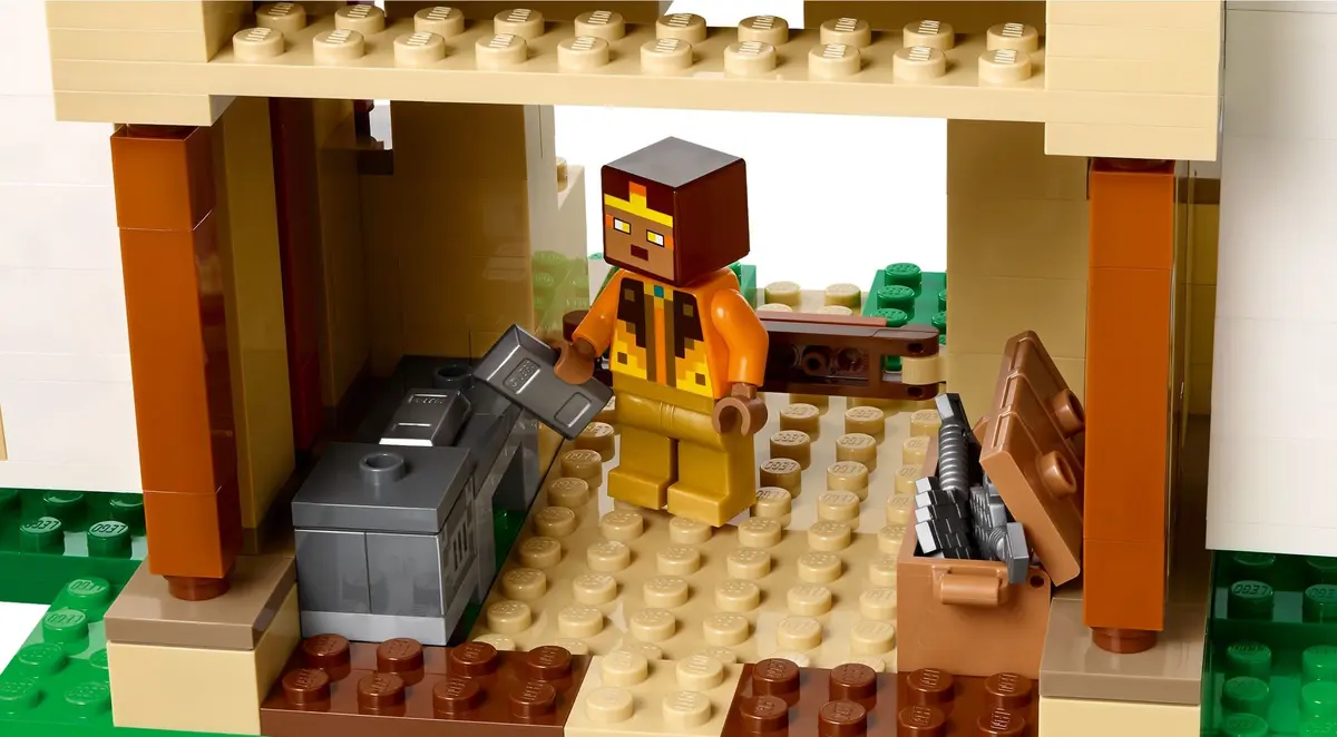 LEGO Minecraft 21250 The Iron Golem Fortress set, image 6