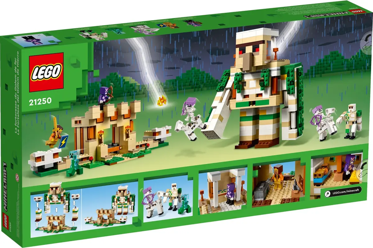 LEGO Minecraft 21250 The Iron Golem Fortress set, image 8