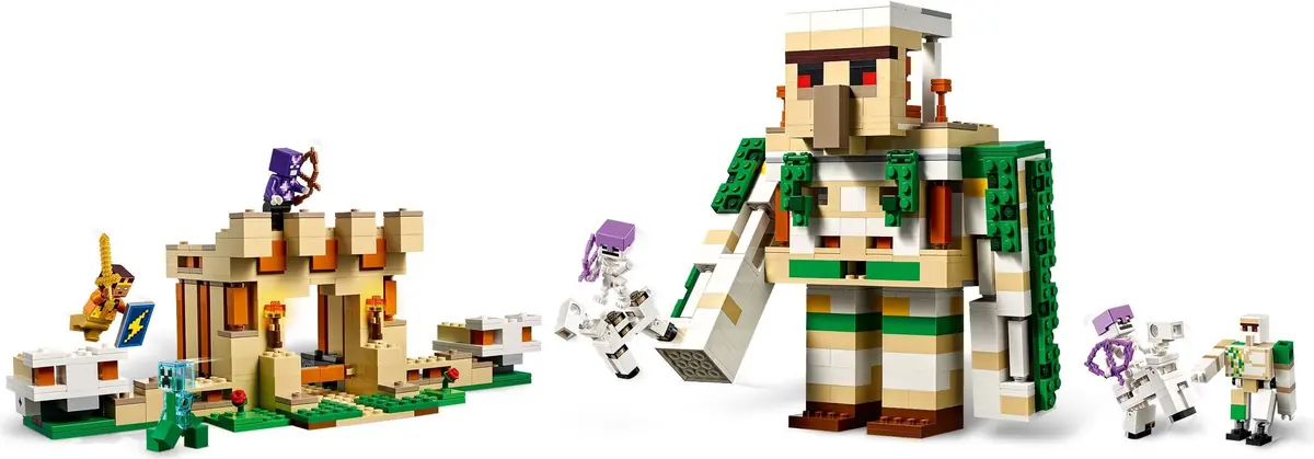LEGO Minecraft 21250 The Iron Golem Fortress set, image 3