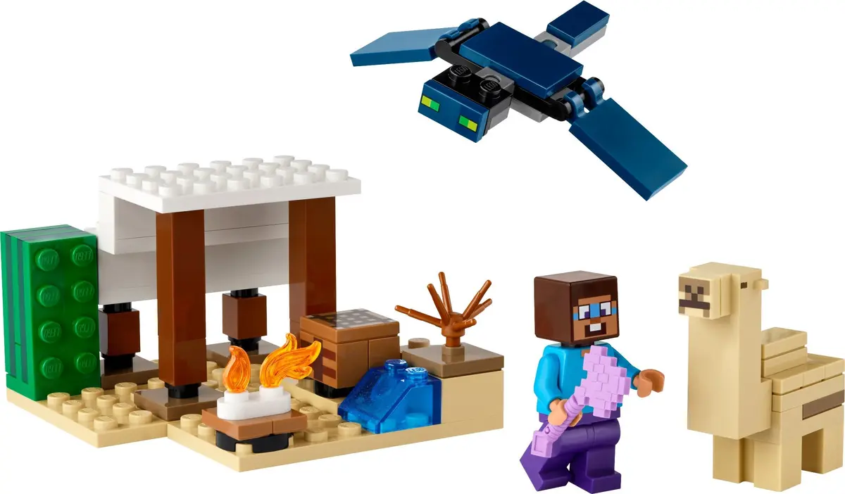 LEGO Minecraft 21251 Steve's Desert Expedition set