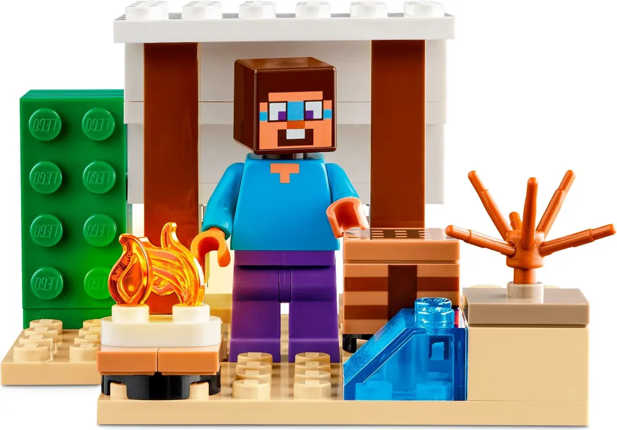 LEGO Minecraft 21251 Steve's Desert Expedition set, image 3