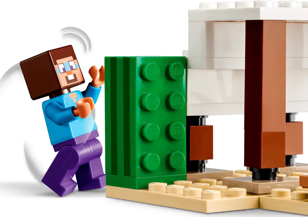 LEGO Minecraft 21251 Steve's Desert Expedition set, image 4