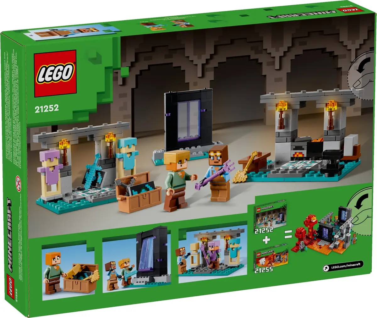 LEGO Minecraft 21252 The Armory set, image 7