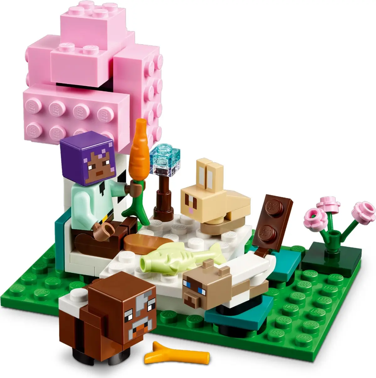 LEGO Minecraft 21253 The Animal Sanctuary set, image 3