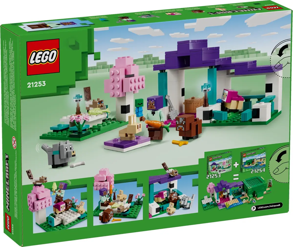 LEGO Minecraft 21253 The Animal Sanctuary set, image 6