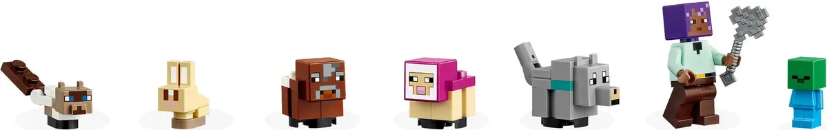 LEGO Minecraft 21253 The Animal Sanctuary set, image 5