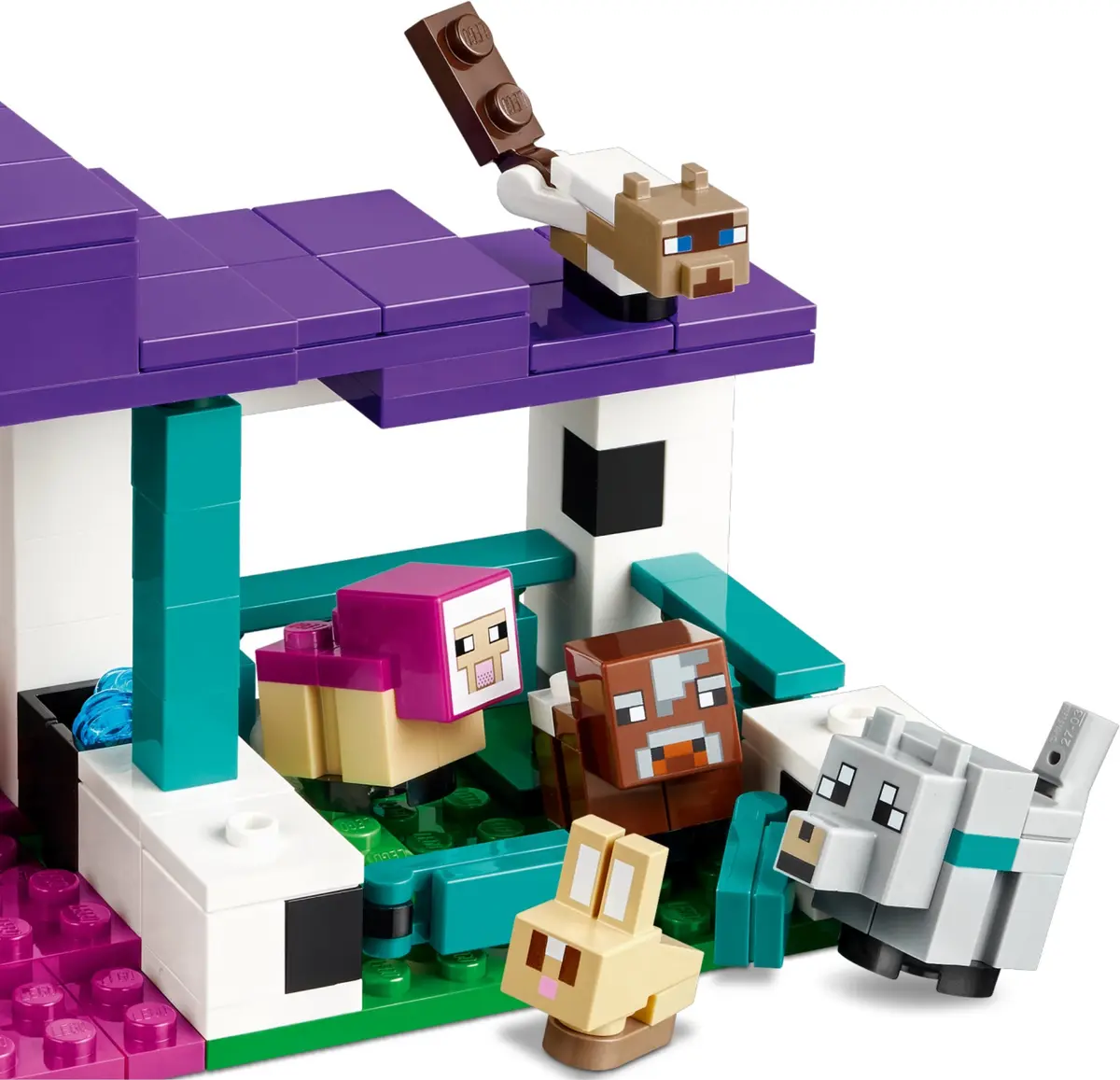 LEGO Minecraft 21253 The Animal Sanctuary set, image 4