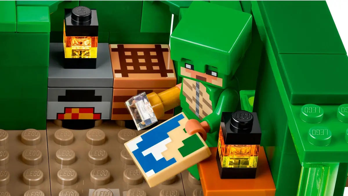 LEGO Minecraft 21254 The Turtle Beach House set, image 6