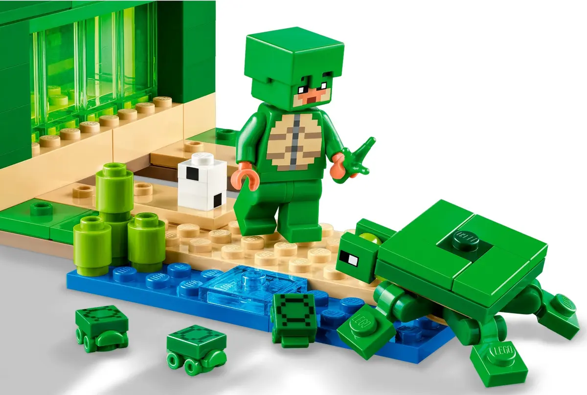 LEGO Minecraft 21254 The Turtle Beach House set, image 5