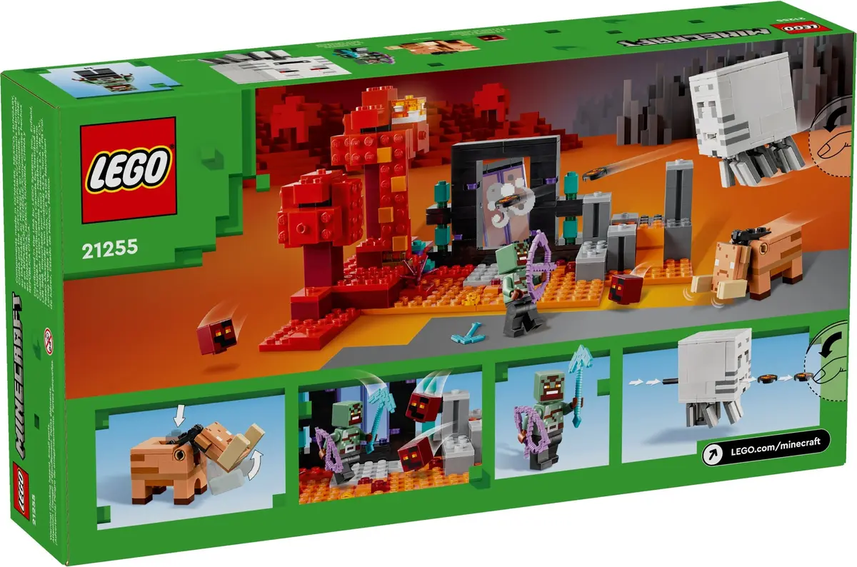 LEGO Minecraft 21255 The Nether Portal Ambush set, image 8
