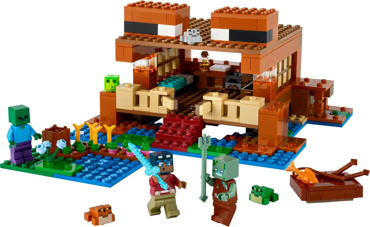LEGO Minecraft 21256 The Frog House set