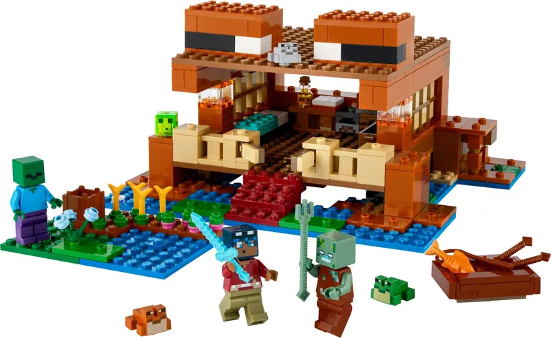 LEGO Minecraft 21256 The Frog House set