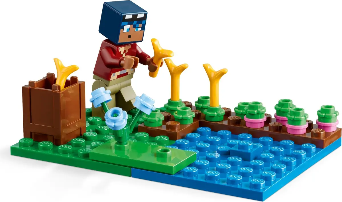 LEGO Minecraft 21256 The Frog House set, image 6