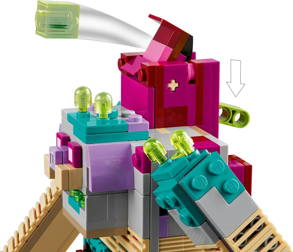 LEGO Minecraft 21257 The Devourer Showdown set, image 5