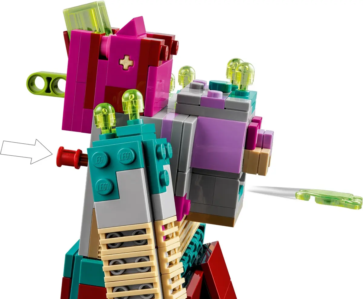LEGO Minecraft 21257 The Devourer Showdown set, image 4
