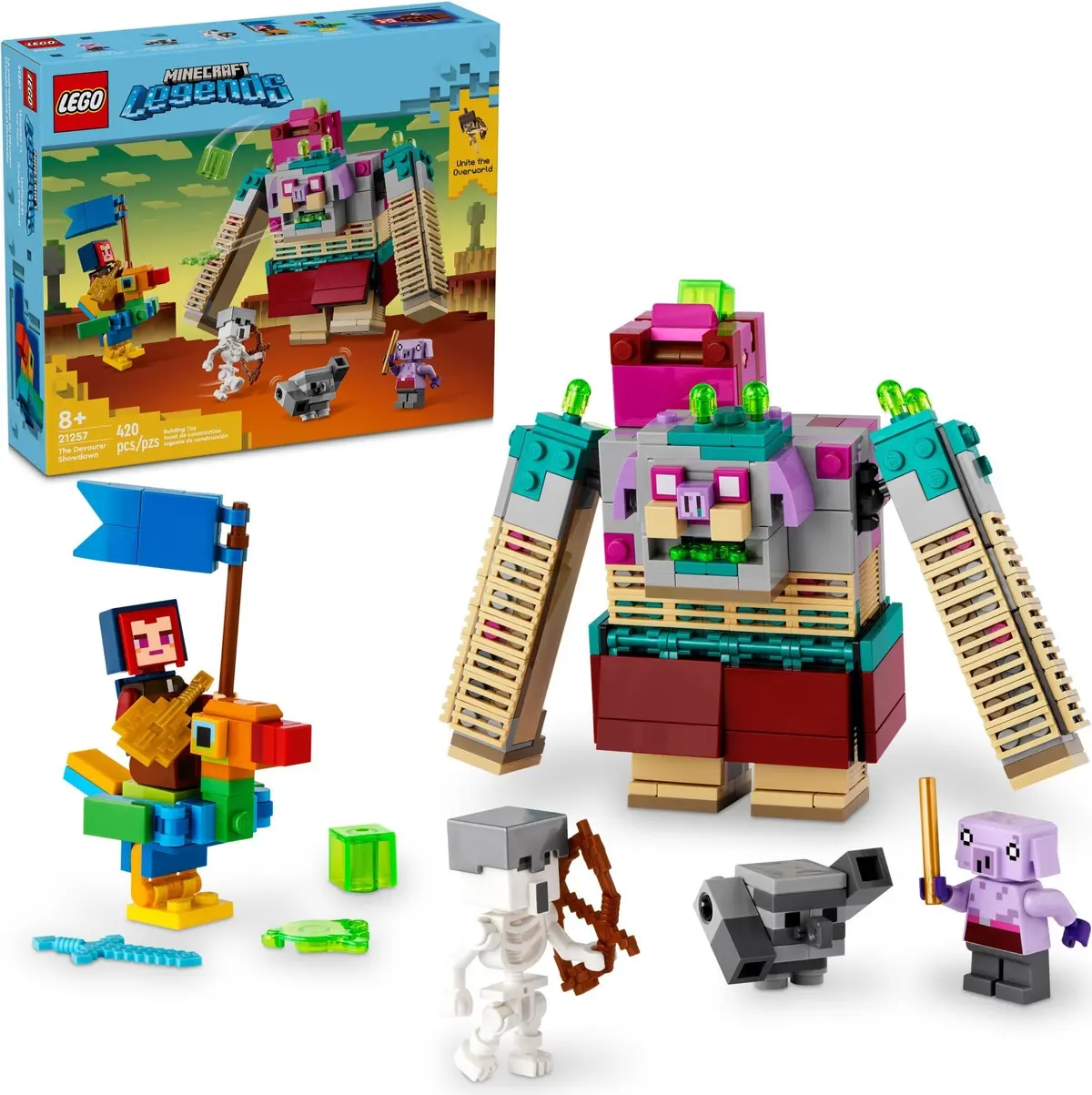 LEGO Minecraft 21257 The Devourer Showdown set, image 2