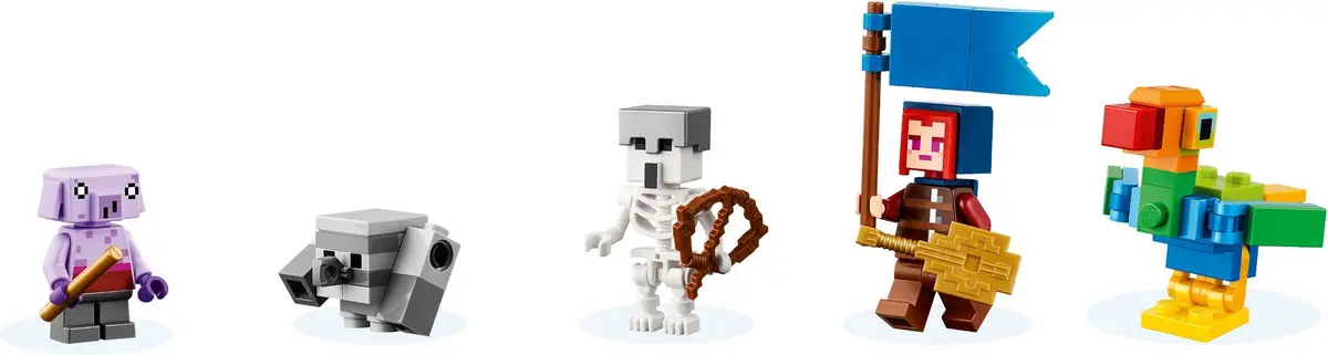 LEGO Minecraft 21257 The Devourer Showdown set, image 6