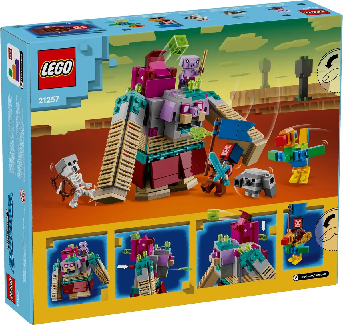 LEGO Minecraft 21257 The Devourer Showdown set, image 7
