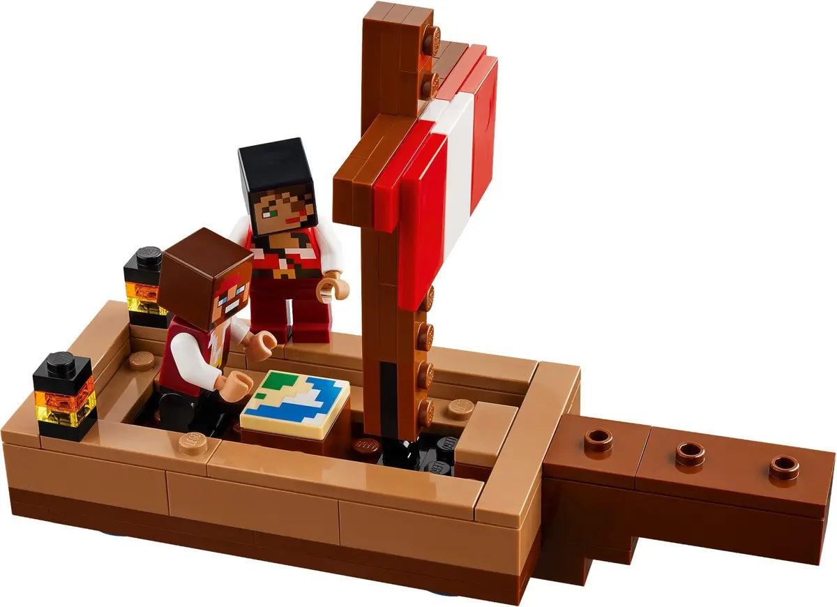 LEGO Minecraft 21259 The Pirate Ship Voyage set, image 3