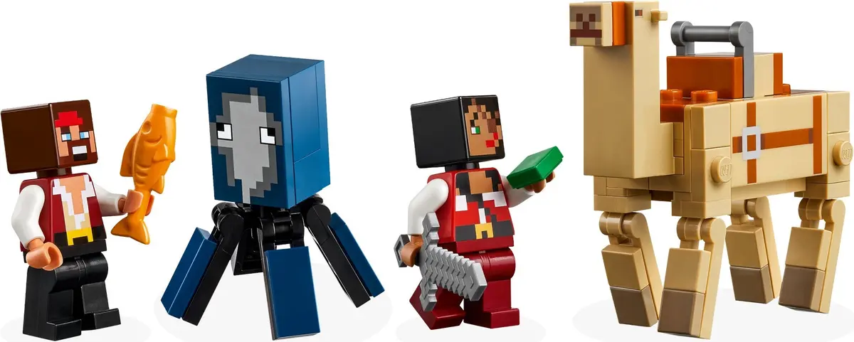 LEGO Minecraft 21259 The Pirate Ship Voyage set, image 4