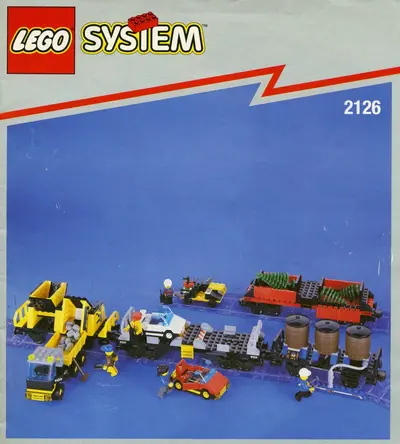 LEGO Trains 2126 Train Cars set
