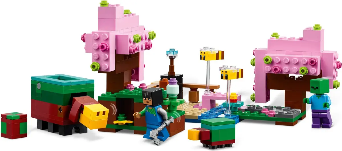 LEGO Minecraft 21260 The Cherry Blossom Garden set, image 2