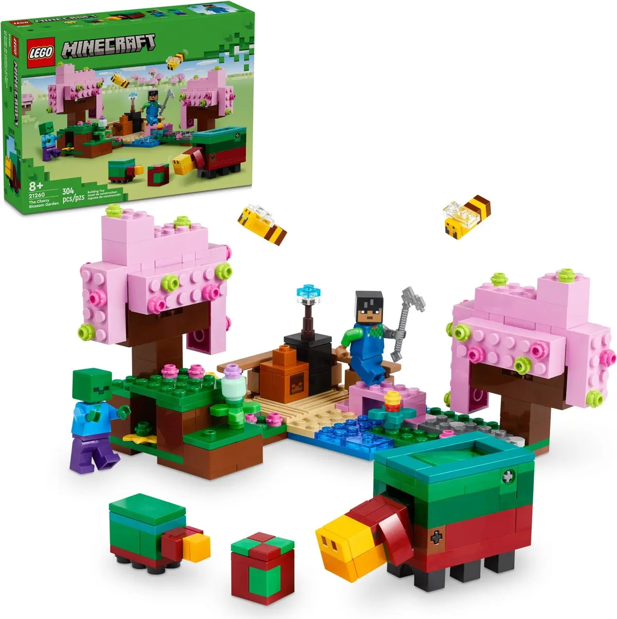 LEGO Minecraft 21260 The Cherry Blossom Garden set, image 7