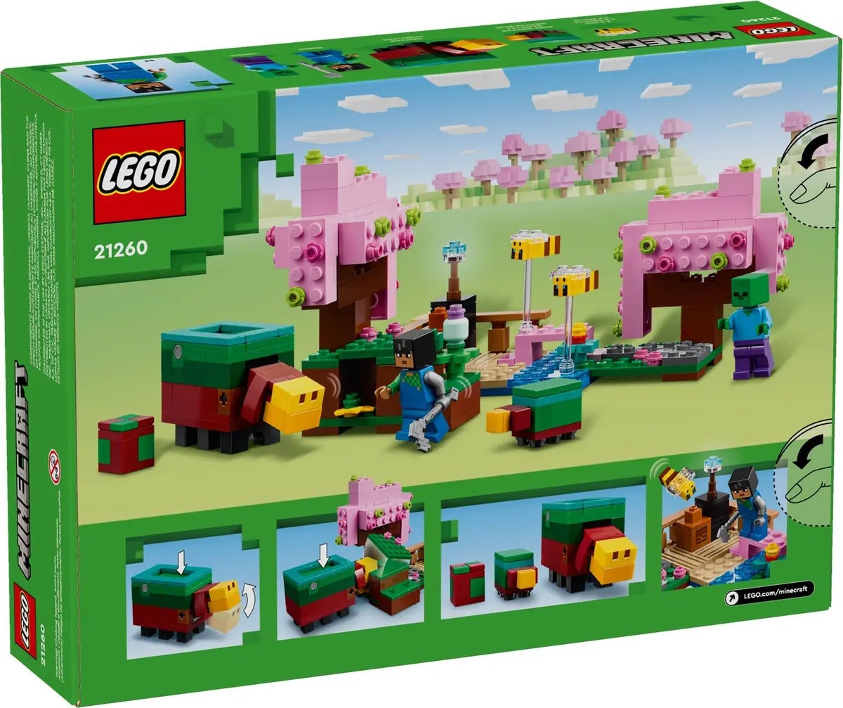 LEGO Minecraft 21260 The Cherry Blossom Garden set, image 6