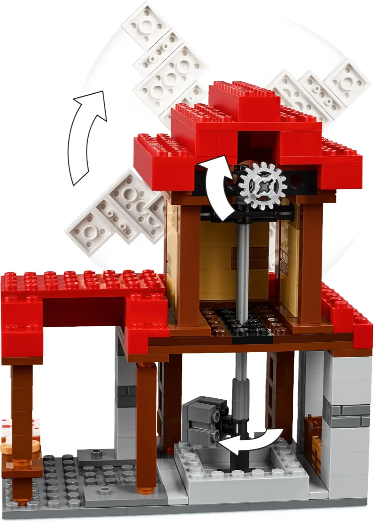 LEGO Minecraft 21262 The Windmill Farm set, image 3